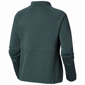 Columbia Sudaderas Bryce Canyon™ Cropped Full Zip Mujer Verdes (984RQNBMY)